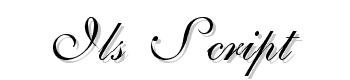Ils-Script font